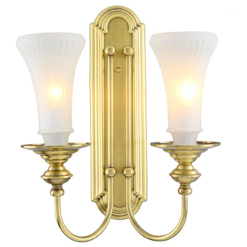 

art corridor lamp wall lamp wall sitting room lights all copper light european-style L8062 corridor1