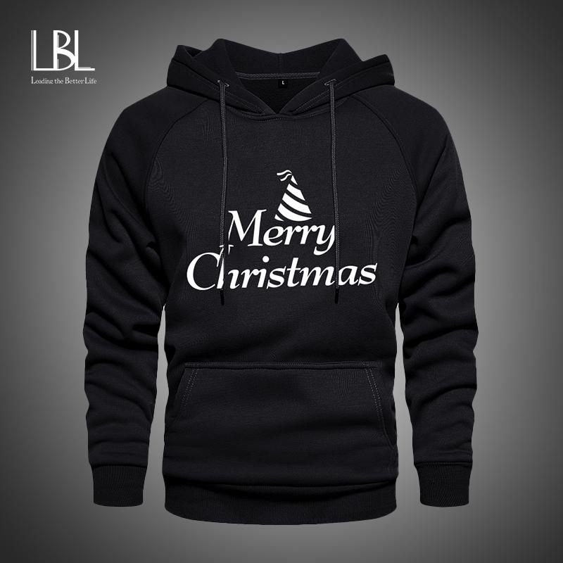 

Merry Christmas Hoodies Men Autumn Winter Fleece Sweatshirts Fashion Mens Hoodies Warm Holiday Pullovers New Casual Tracksuit, Wy18diy white