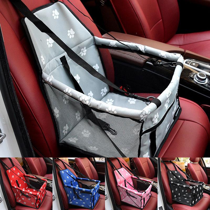 

Dog Carriers Car Seat Cover Waterproof Pet Folding Hammock Safe Basket Cat Walking Bags Animal Carriers Puppy Supplies Products