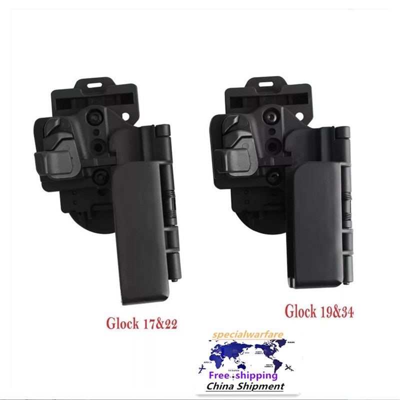 

High quality plastic toy holster Holster G17 G19 Holster, Black g19