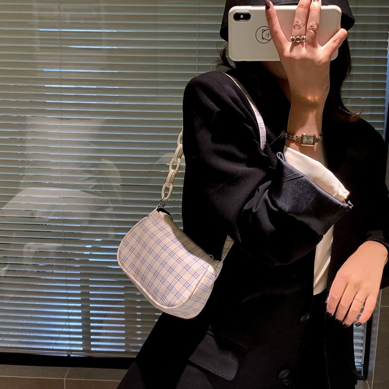 

Small bag women's bag 2021 single shoulder small satchel fashion underarm
