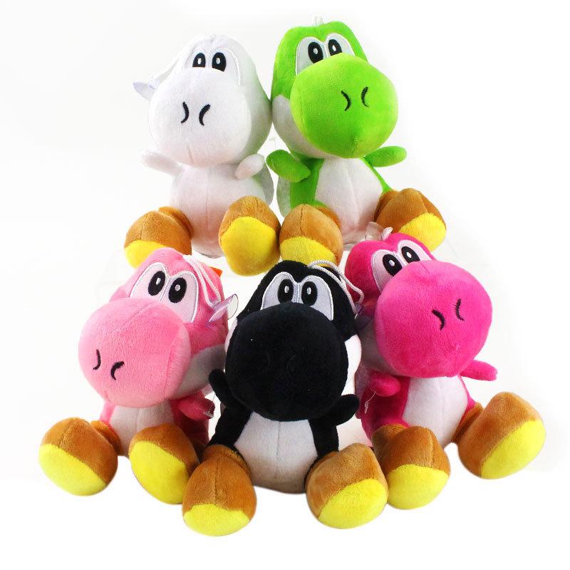 

Cute Plush Toy Bros Yoshi Dinosaur Pendants with Keychains Stuffed Dolls For Children Adults New Year Birthday Gifts FY7330