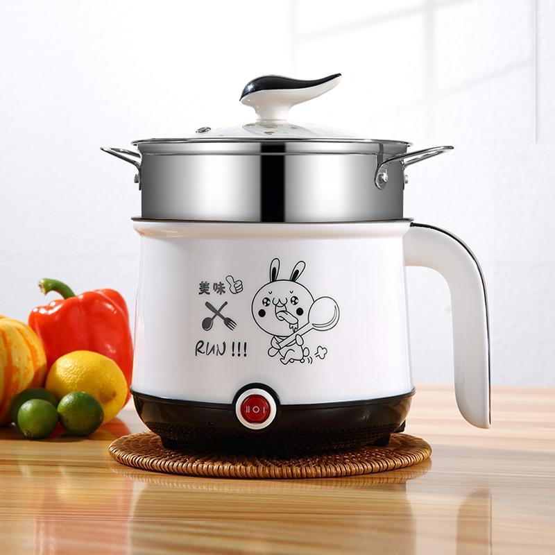 

200v Household Mini Multi-function Rice Cooker Portable Small Power Non-stick Rice Cooker Electric Wok High Quality1