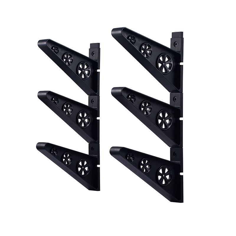 

Skateboard Wall Hanger Skateboard Wall Rack Longboard Mount Hanger Rack Walls 1pair/3pair, Two pack