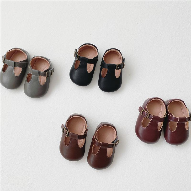 

2020 new arrival Autumn baby girls antiskid princess prewalker infant kids soft insole cute shoes 11-13cm, Black