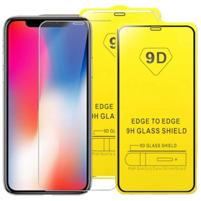 

Full Max Cover Tempered Glass Film Glue Screen 11 12 For Mini Hot 8 Protector Pro X XS 9D XR Plus IPhone 7 SE Fprxm