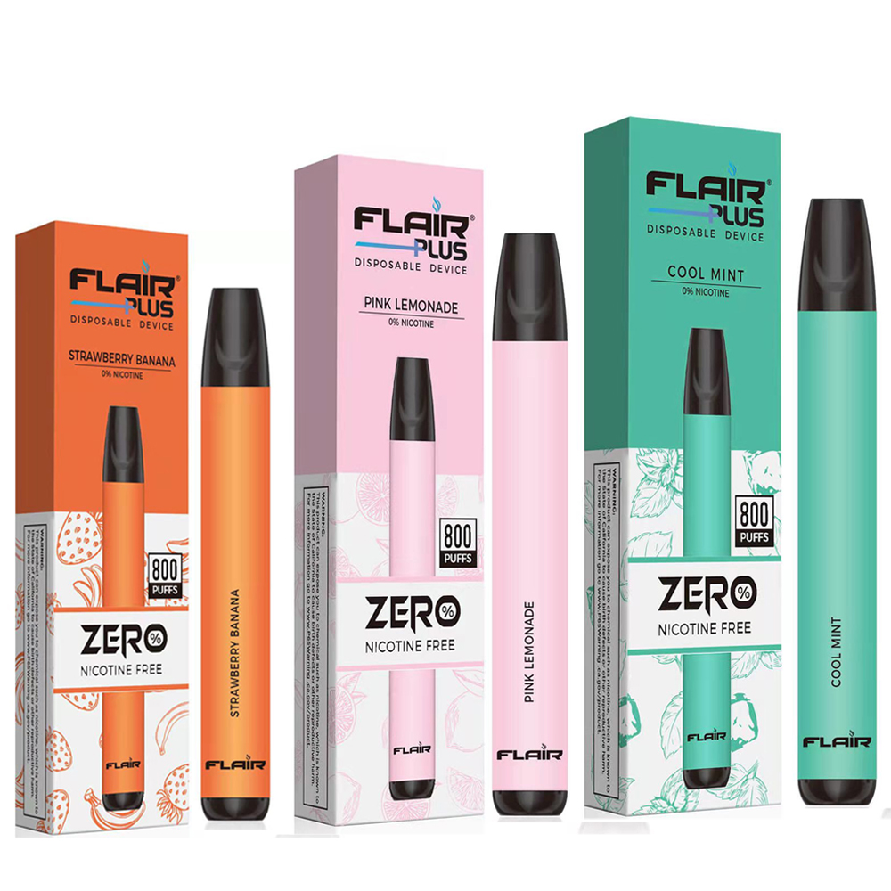 

Flair Capacity Disposable Devices Zero 0 Plus Pen Battery 550mAh 800 Disposable 3.5ml Cigarette Puffs Pod VS Puff Vape Electronic Free Vioh