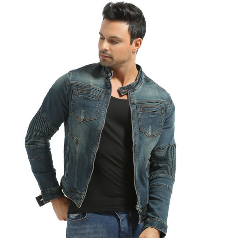 

Denim Jacket Motorcycle Jacket Men Riding Jeans Chaqueta Motocross Jeans Moto Jaqueta Motociclista Protective Gear