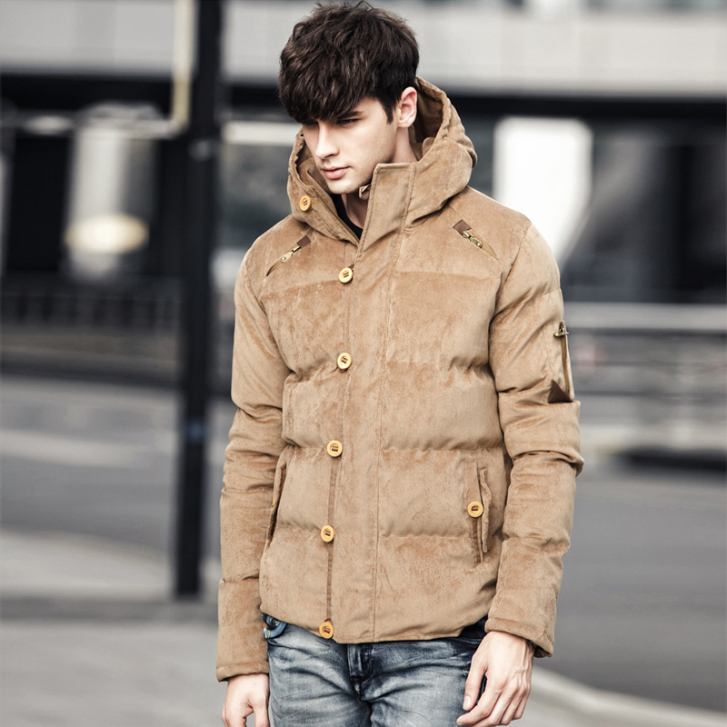 

2021 Parkas Winter Jacket of Men with Hoods Men's Solid Cotton Jackets Male New Design Quality Velvet Clothes D01 S2WK, Haji