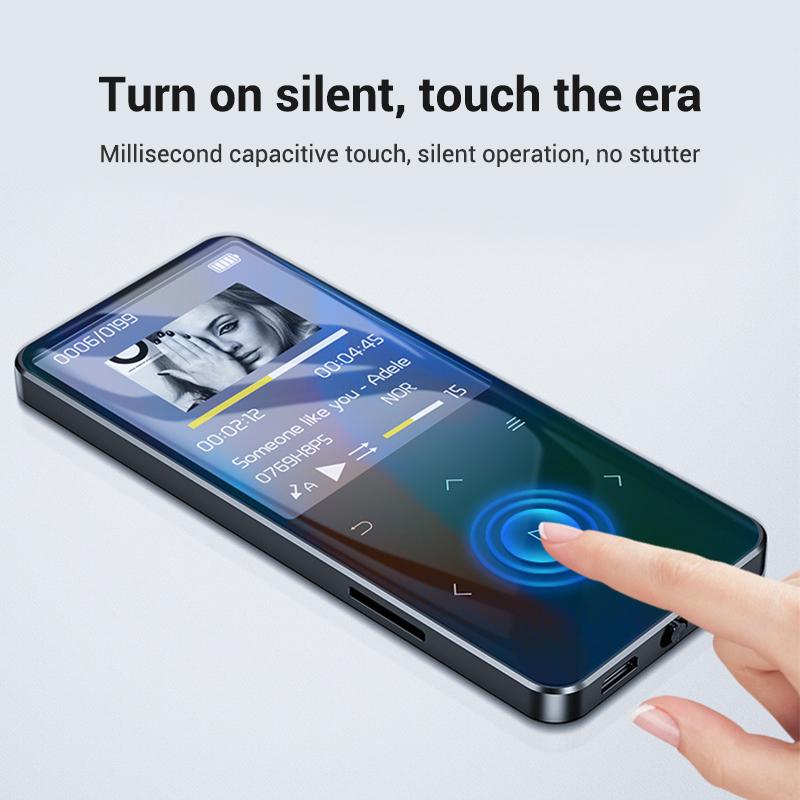 

New Hot MP3 Player HiFi Lossless Sound Alloy Shell Music Player with E-reading Wireless Bluetooth Connection