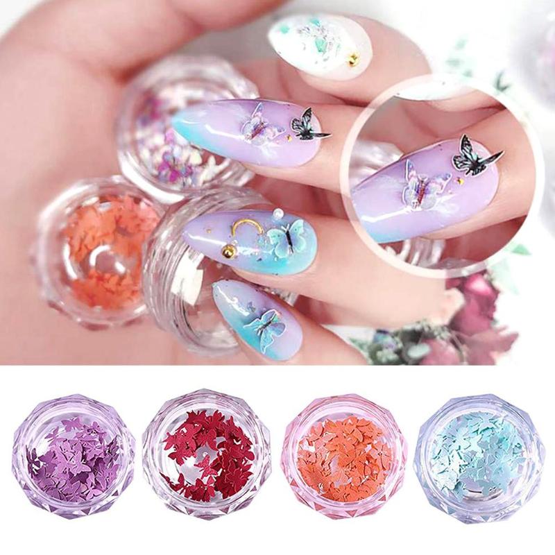 

DIY Manicure Decoration Simulation Mini Butterfly Nail Art Decoration Sticker