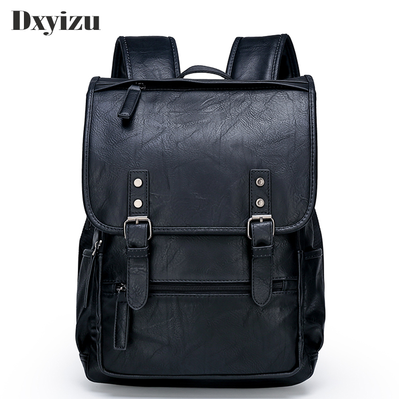 

Fashion Men Casual Backpack Travel Schoolbag Man Large Capacity Teenager Luxury Bag Mochila Genuine Leather Laptop Backpacks 201118, Brown