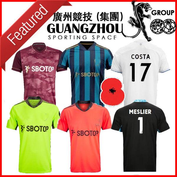 

Men + Kids 20 21 Leed soccer jerseyS United 2020 British Legion Poppy patch COSTA Alioski Phillips BAMFORD GOALKEEPER TRAINING shirt, Black training