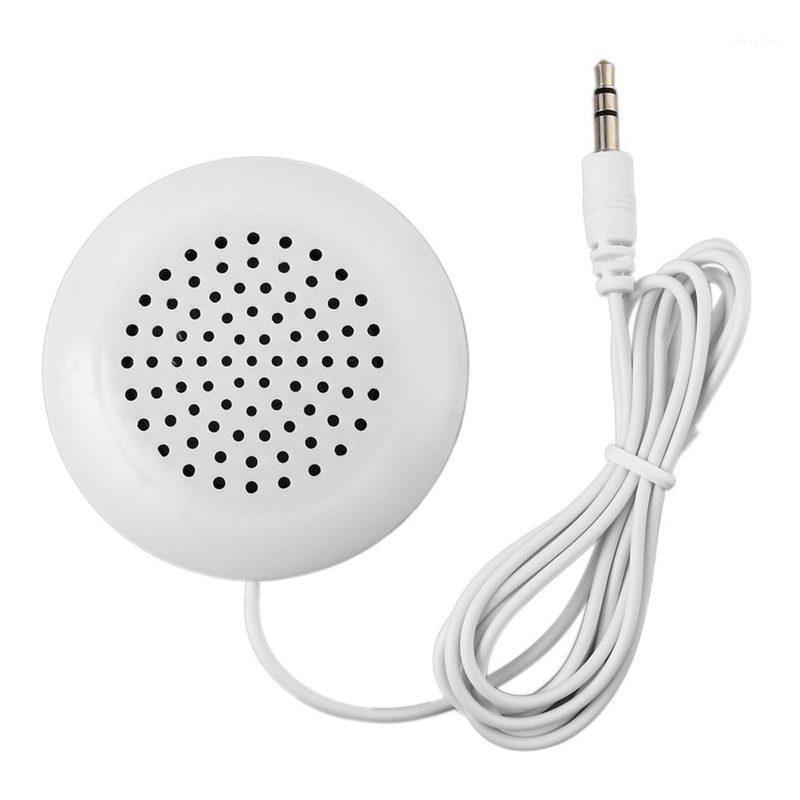 

Mini White 3 5mm Pillow Speaker For CD Radio MP3 Player GL1