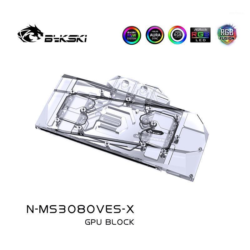 

Bykski GPU Water Block For MSI Geforce RTX 3080/3090 VENTUS 3X 10G/24G OC, Full Cover Watercooler ,N-MS3080VES-X1