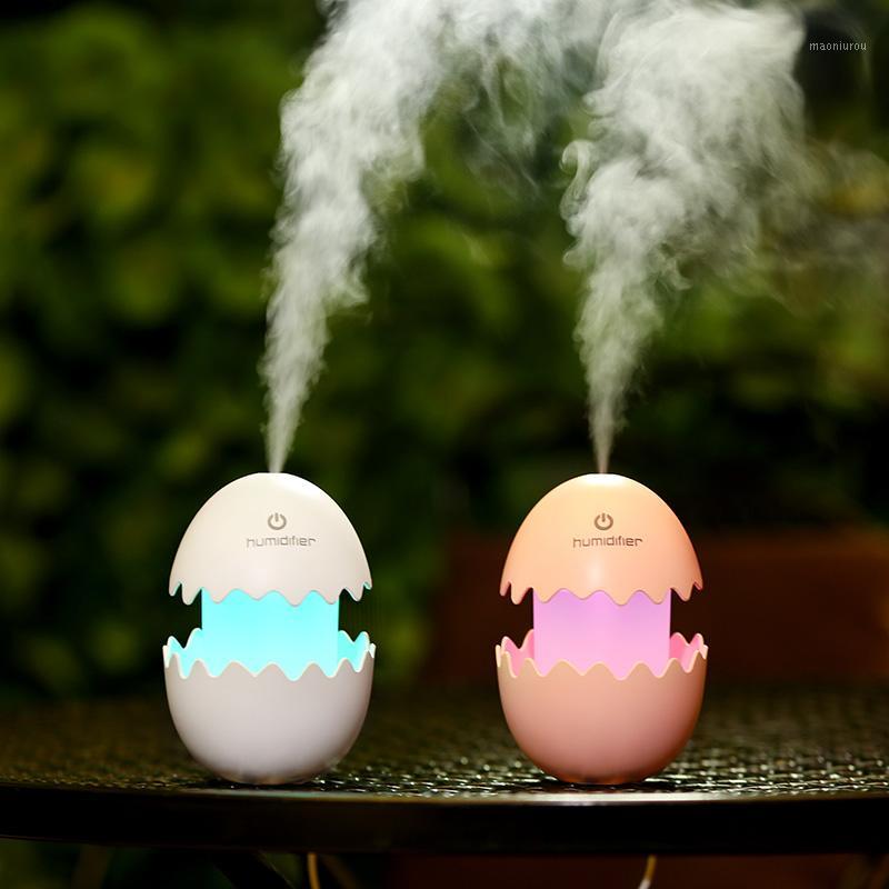 

Funny Egg Diffuser 100ml Cute Cartoon Humidifier Colorful Night Light Desktop mini Diffuser For Home Office Car Creative Gifts1