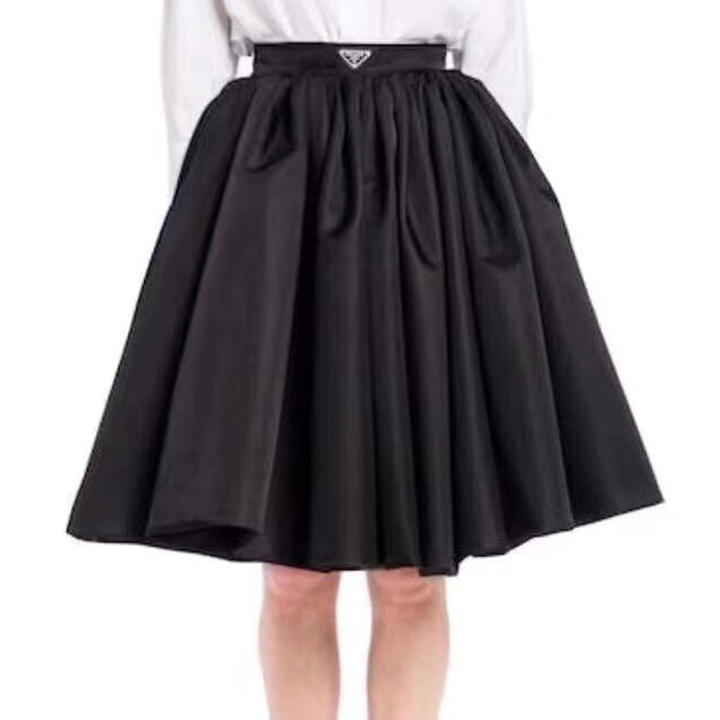 

2021 new style women stain black skirts female party short skirts