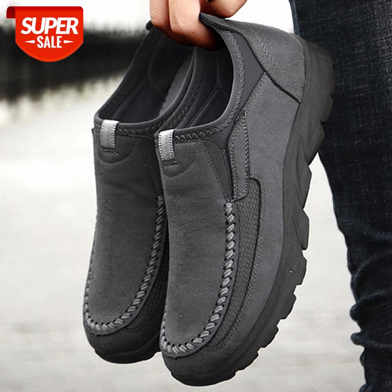 

Men Casual Shoes Breathable Loafers Sneakers 2020 New Fashion Comfortable Flat Handmade Retro Leisure Loafers Shoes Men #Ha3v