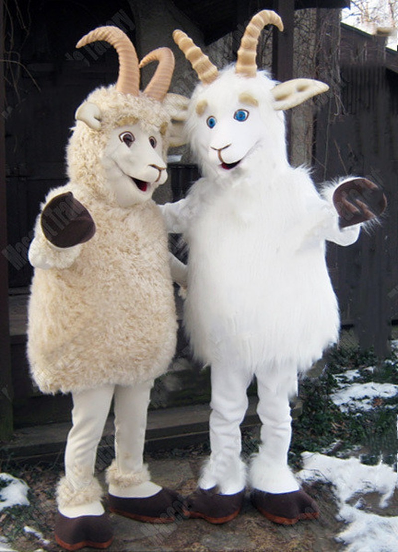 Mascot Costumes Sheep Mascot Costume Suits Party Dress Outfits Clothing Advertising Promotion Carnival Halloween Xmas Easter Adults-image-748262969