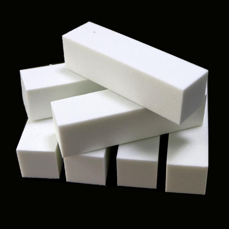

1Set White Nail Art Buffers Sanding Block Buffing Grinding Polishing Block Nail File Buffer Pedicure Professional Art Tool