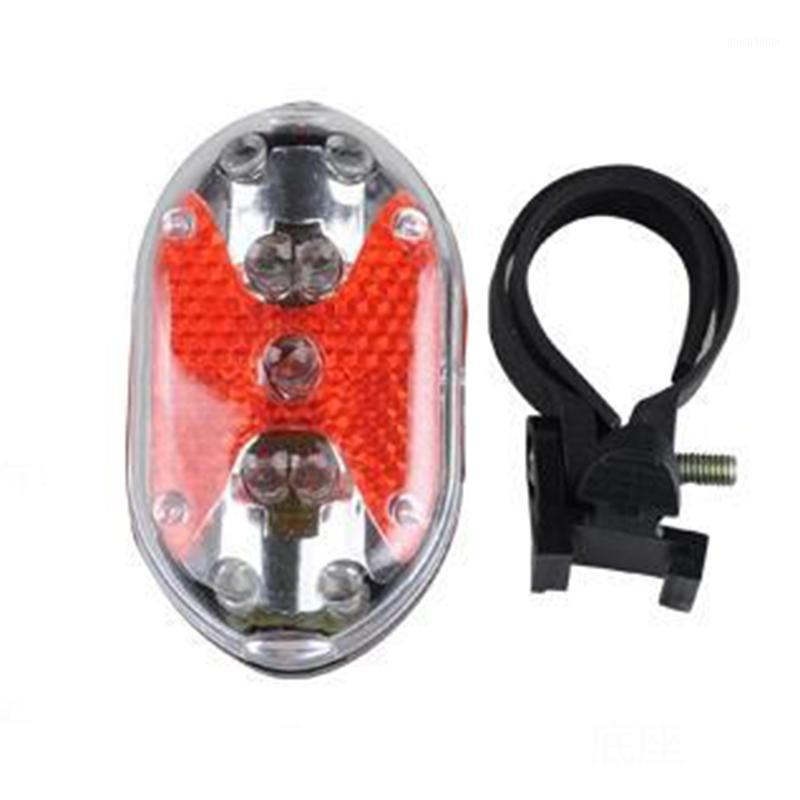 

Bright Bicycle Rear Lamp Set Bicycle Bike Cycling 9 LED Tail Lights Safety Warning Colorful Lamp 7 Flash Modes Bike Lights1