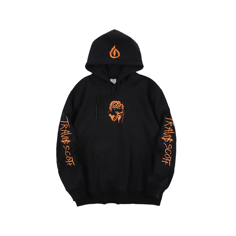 

2021 New Hoodies of Hip Hop Men Travi Letter Loosely Shirts Streetwear Winter Sweaters with Man's Hood Tops 5HIP, Beige