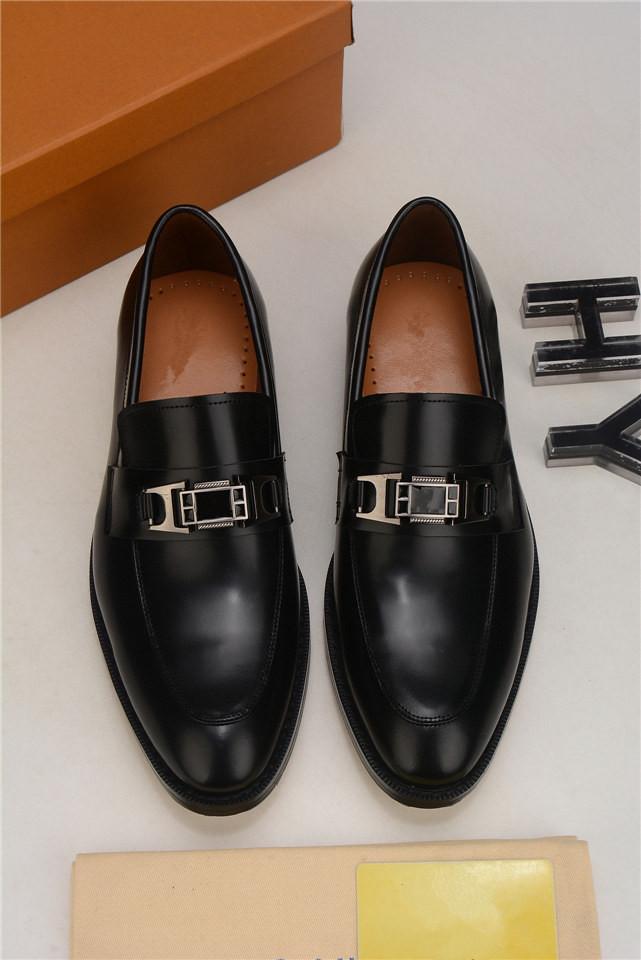 Zapatos informales para hombres de pisos a cuadros impreso Sin Cordones Puntera Redonda Oficina Negocios Mocasines