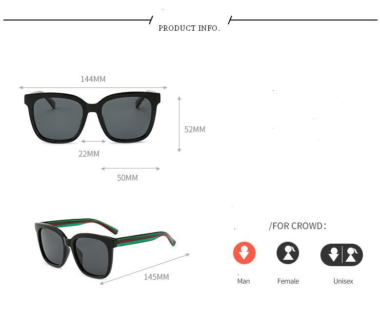 

Designer Sunglasses Brand Glasses Outdoor Shades PC Farme Fashion Classic Ladies luxury Glasses Mirrors for Women With gift box