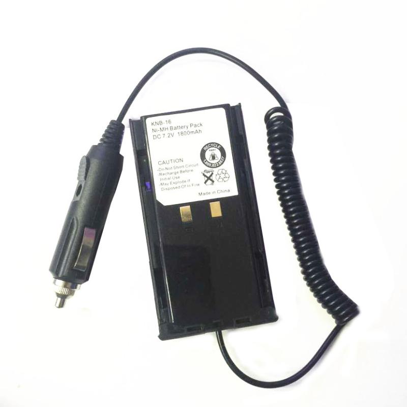 

OPPXUN Vehicle battery adapter vehicle charging for TK-480 TK280 TK-385 TK-380 two way radios