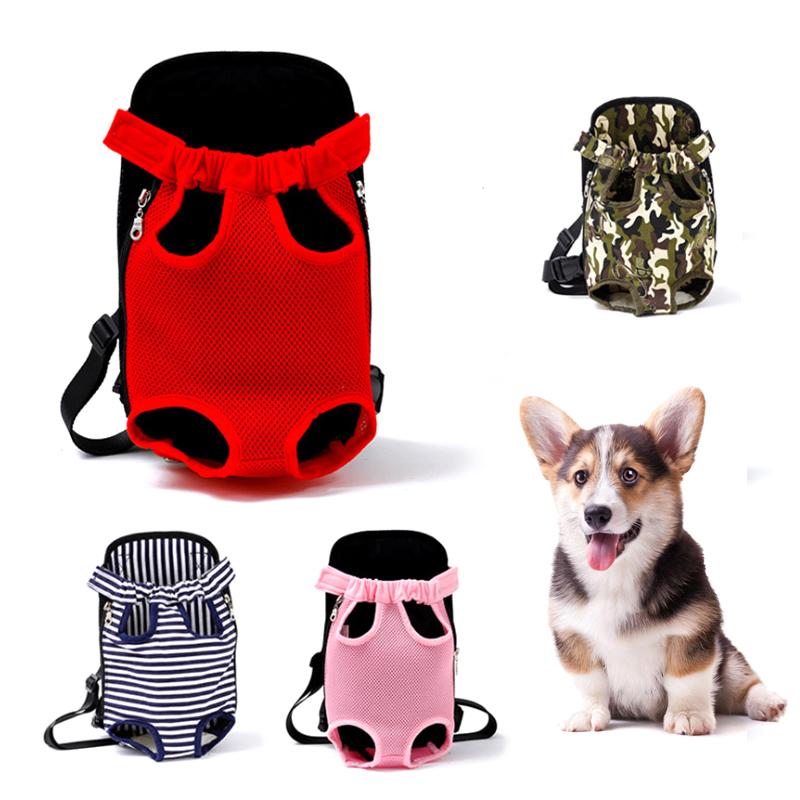 

Fashion Multi-color Mesh Dog Carrier Backpack Breathable Camouflage Puppy Outdoor Travel Products Bags For Small Pet Supplies