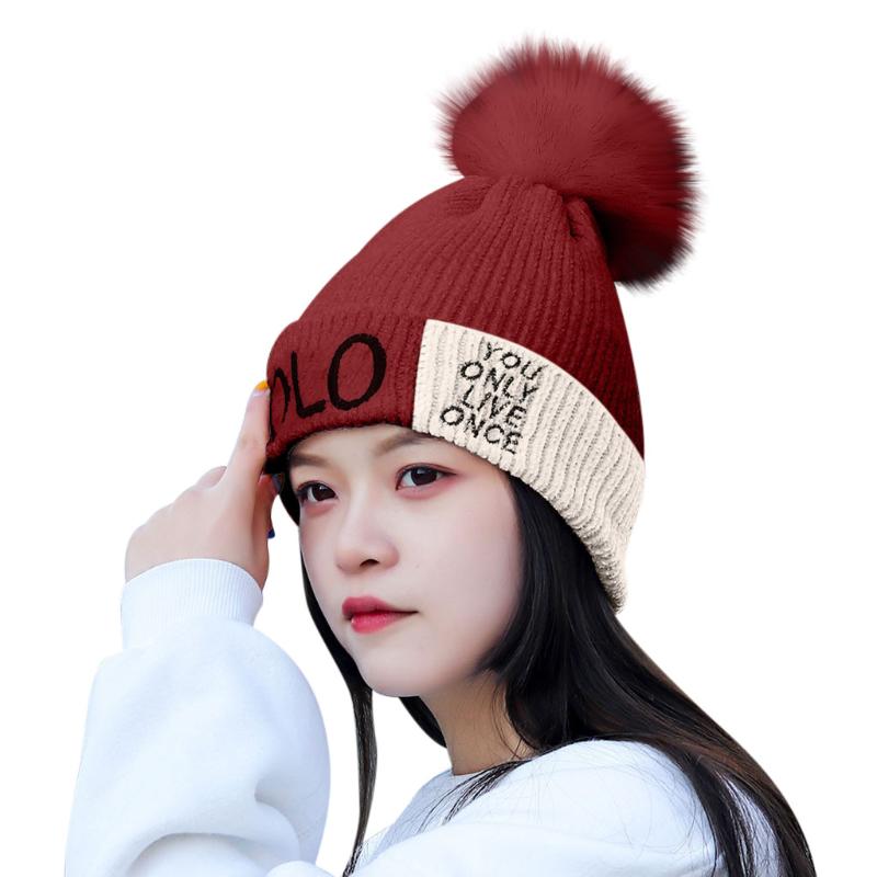 

Beanie/Skull Caps Fashion Winter Hats Unisex Adult Casual Beanie Cap Men Women Warm Knitted Hat Solid Hip-hop Skullies #10