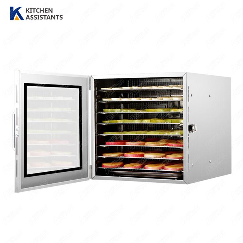 

XH08 Commercial dehydrator fruit and vegetable dryer Industrial dehydration meat drying oven equipment 8 Trays Layers