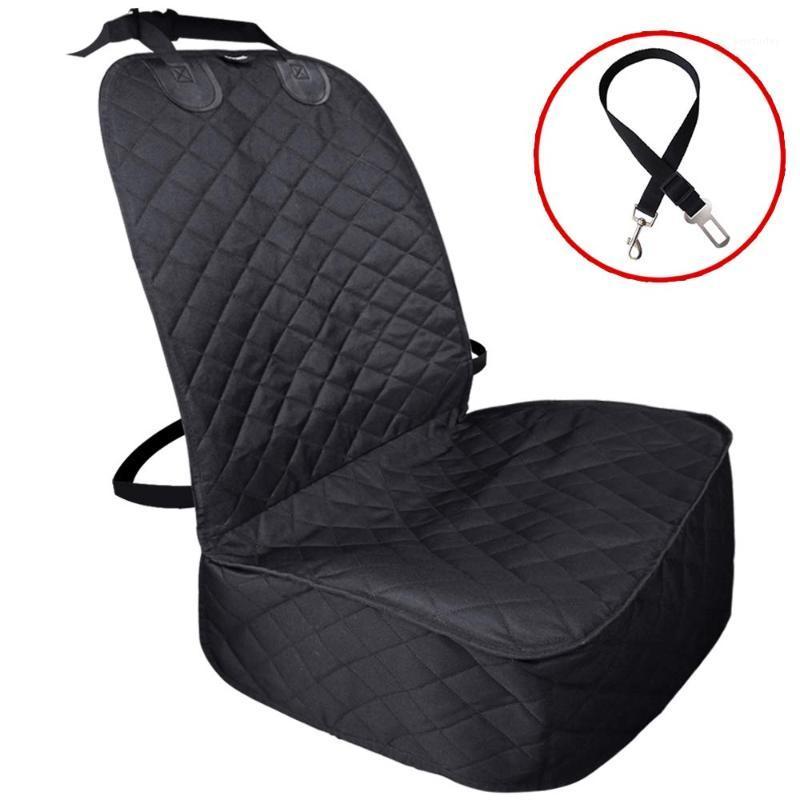 

New Waterproof Soft Quilting Non-slip Dog Car Front Seat Cover Front Seat Mat Cushion Protector Pet Accessories1