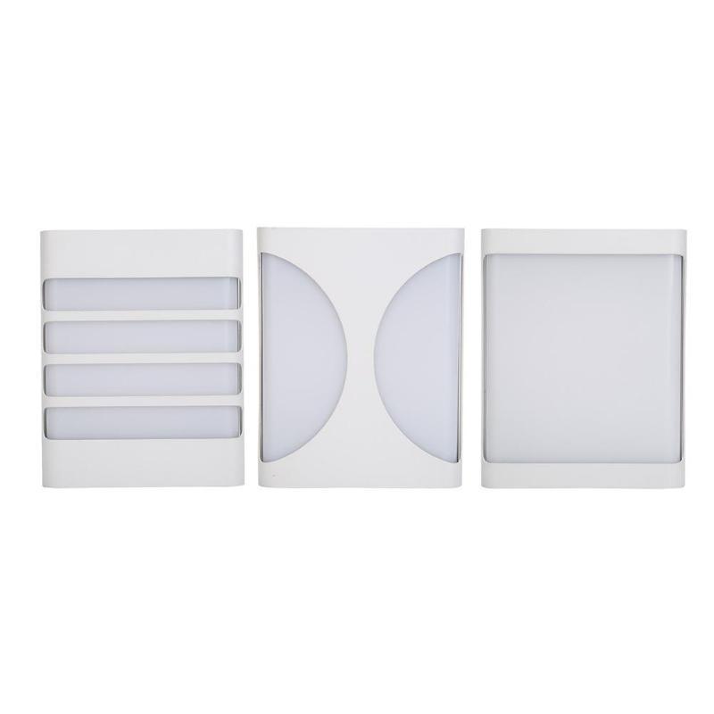 

12W Square LED Wall Lamp White Light Bedroom Bedside Lights Home Lighting