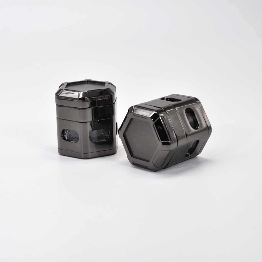 

2020 New Design Zinc 60MM 5 Layers 309Gram Grinding Mill Smoking Tool Grinder Herb Grinder Grinding Machine Dry Herb Crusher