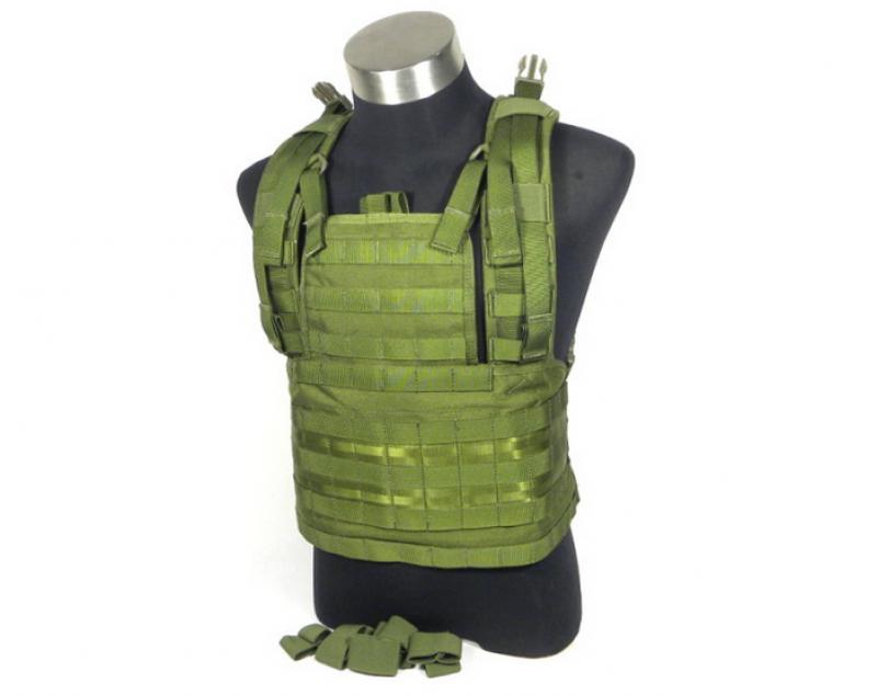 

TMC0583 MOLLE RRV Vest tactical vest CS outdoor chest hanging 1000D nylon fabric, Green