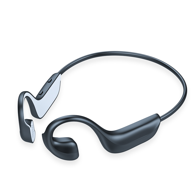 

Bluetooth 5.0 G100 Hi-tech Wireless Headphones Bone Conduction Earphone Outdoor Sport Headset with Microphone Handsfree Headsets, Gray