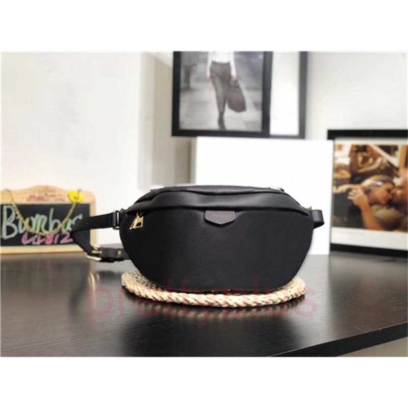

Global Free Shipping Classic Deluxe Bag Leather Pocket Crossbody 43644 Size 37cm 14cm 13cm Highest Quality Waist Bag, Printing black