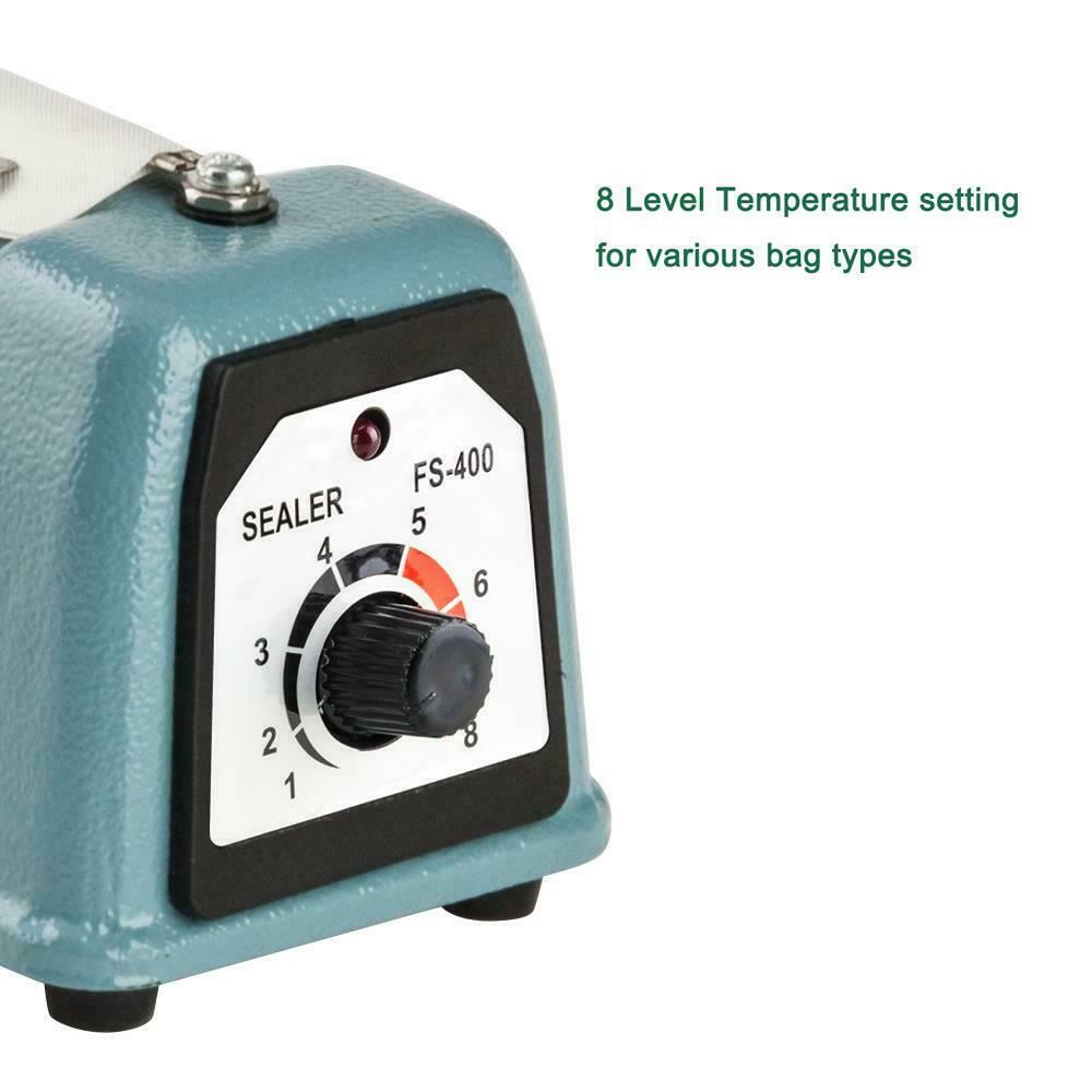 

new16" Heat Sealing Hand Impulse Sealer Machine Poly Free Element Plastic Sealer