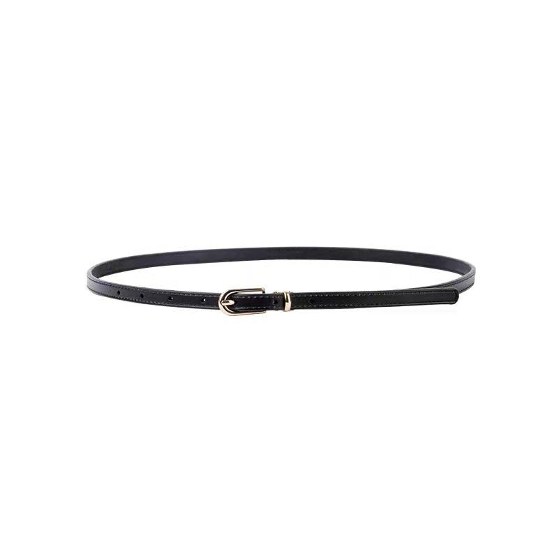 

Belts 2022 European And OK American Ladies Factory Direct Sales Fashion Decoration Knotted Belt 2351, Black