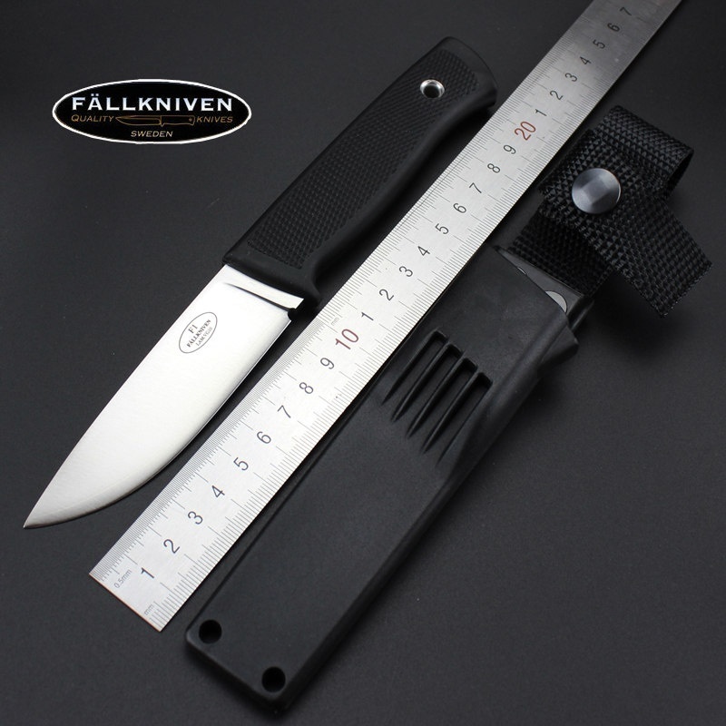 

New Tactical Fallkniven F1 Fixed Knife 7Cr13 Blade ABS Handle Fixed Knife with Sheath Military Knives
