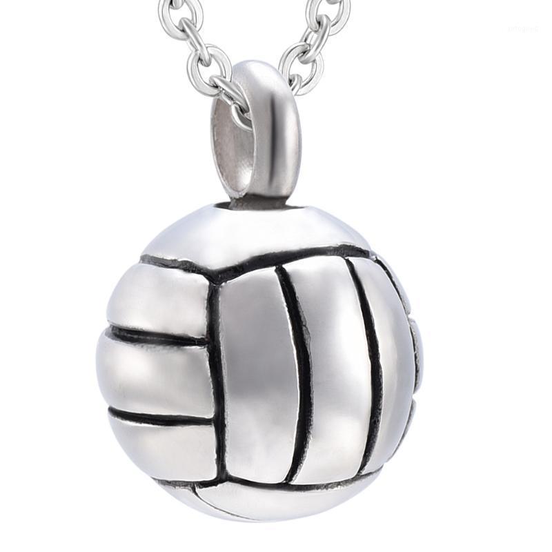 

Chains IJD8113 Stainless Steel Cremation Memorial Basketball For Ashes Urn Necklace Souvenir Pendant Jewelry1