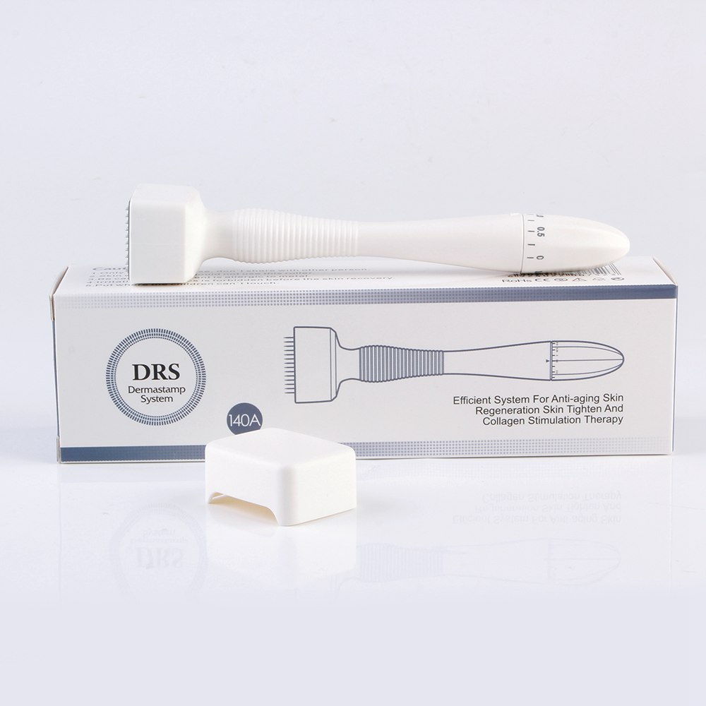 

Micro Needle Derma Stamp Pen Microneedling Device 140 Needles Adjustable Skincare Tool Anti-aging Therapy Face Body Treatment Quick Delivery