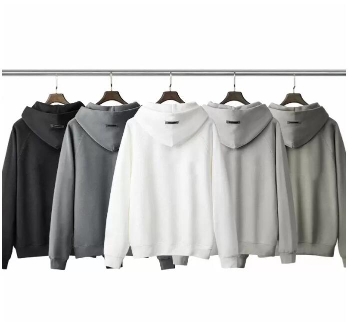 

New fog Hoodies multi thread essentials back three-dimensional letter Terry high Hoodie street sweater 01 N0q6#, I need see other product