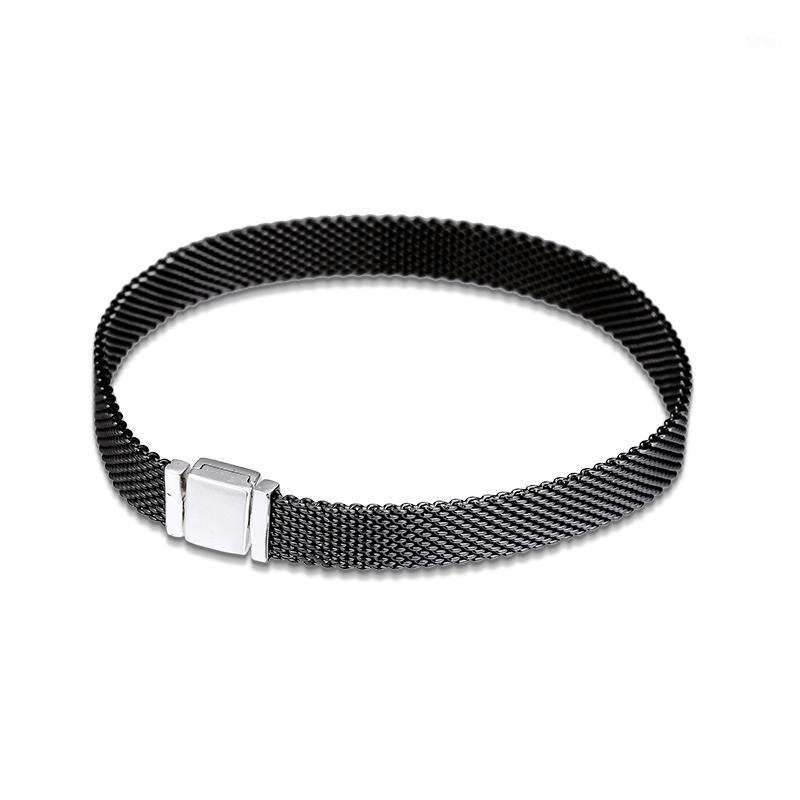 

GPY Bracelet Reflexions Oxidised Mesh Bracelets Women Pulseira Hombre Feminina Masculina Mujer Silver 925 Sterling jewelry1