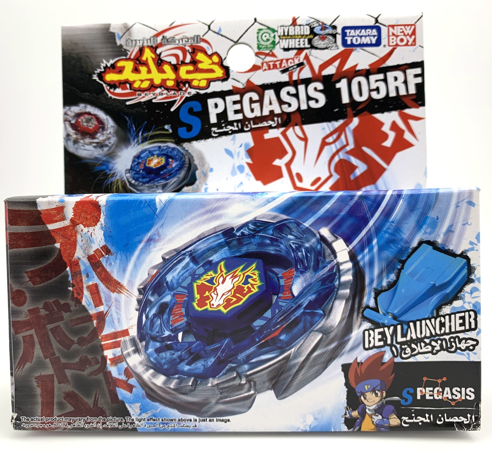 

100% Original takara Tomy tormenta Pegasis 105RF Beyblade (BB28) Juego de arranque Q1122