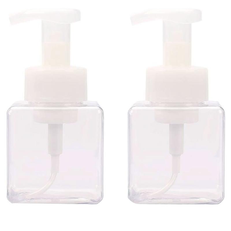

2pcs Shower Gel Dispenser Bottle Home Hotel Travel Portable Makeup Cosmetic Empty Bottle Set