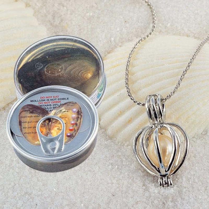 

Pearl of Desires Oyster Chain e Wishes Natural Pearl Necklace Oyster Pendant Pendant Explosion Source Necklace