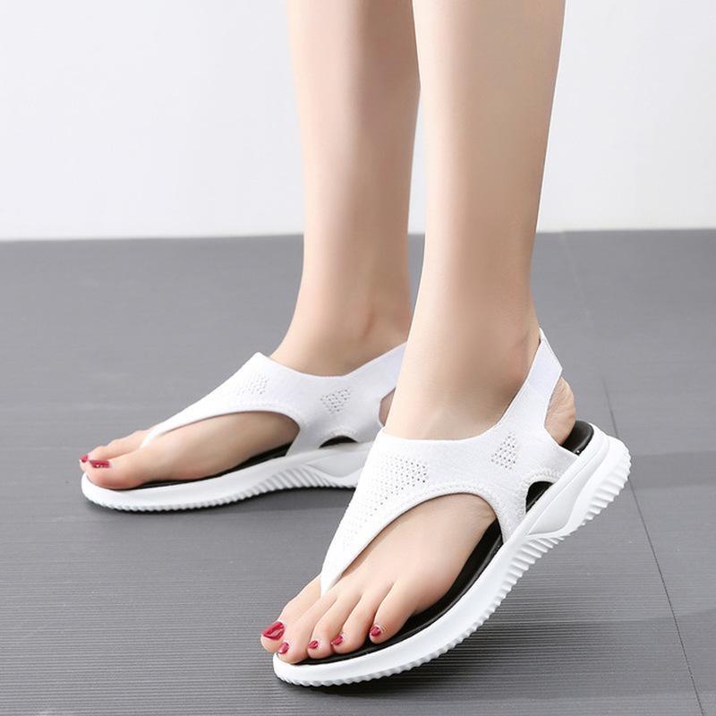 

Women Shoes Summer Sandals Gladiator Fisherman Shoes Woman Plus Size Platform Wedges Casual High Quality Ladies Sandals1, L57-green