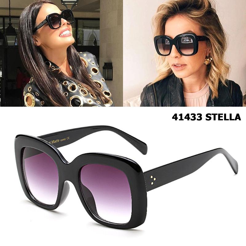 

JackJad 2020 New Fashion 41433 STELLA Style Gradient Sunglasses Brand Design Butterfly Women Vintage Sun Glasses